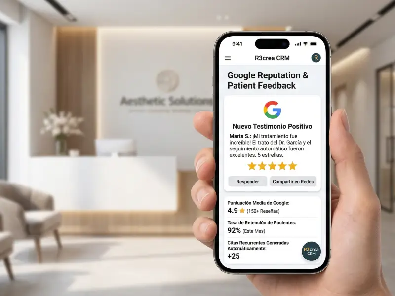 aumentar recurrencia mediante google reviews