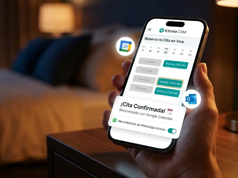 calendario sincronizado con tu CRM
